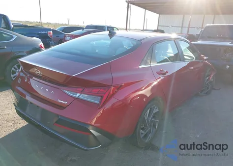 2025 Hyundai Elantra Limited из США, поврежденный, VIN KMHLP4DG5SU960199